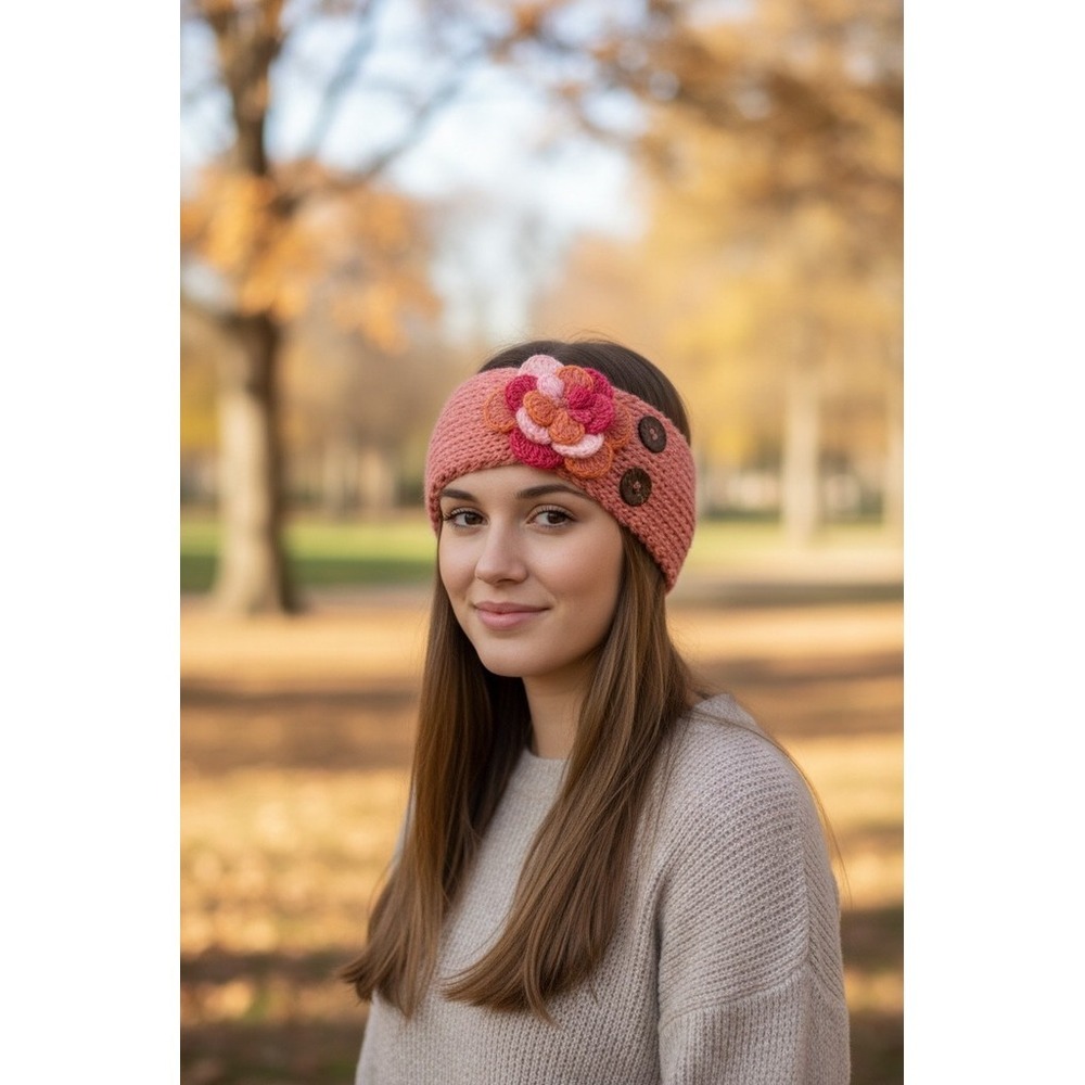 C.C Exclusives Accessory Set Womens OSFA Pink Knit Headband Neck wrap lot of 12